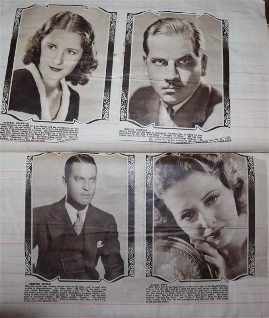 WWI and WWII interest: a group of journals and magazines and a 1959 travel journal